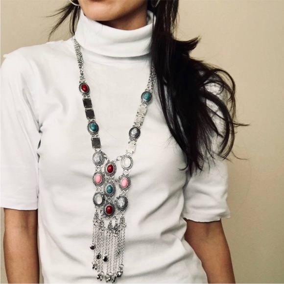 Brand new tibetan silver necklace - Picture 12 of 12